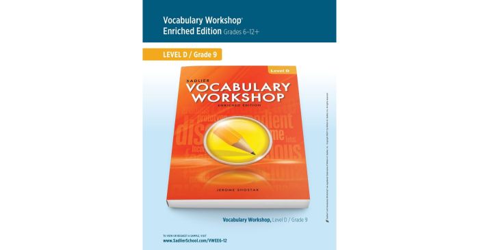 Vocabulary workshop level d unit 8