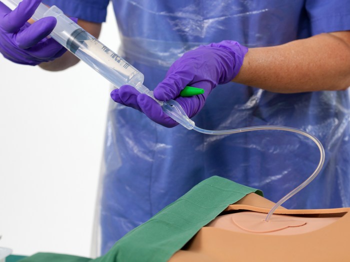 Can lpn change suprapubic catheter